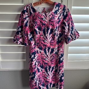 Lilly Pulitzer coral dress